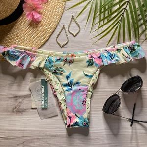 Maaji • Skimpy Reversible Ruffle Floral Bikini Bottom